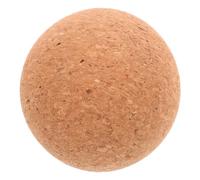 Warmhm High Density Cork Massage Ball Soft Smooth Yoga Roller for Deep Tissue Muscle Relief Back Neck Fitness Therapy and Stress Release