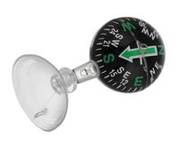 Warmhm High Precision Dash Compass Ball Portable Auto Compass with Secure Suction Cup Abs Material for Car and Boat Dashboard for Vehicle Navigation and Outdoor Activities