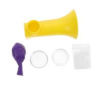Warmhm Human Ear Principle Demonstrator Pe Eardrum Model for Sound Wave Vibration Teaching Fun Science Experiment Prop for Elementary Education Random Color