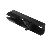 Warmhm Independent Electric Bass Guitar Bridge Metal Construction Headless Bass for Easy Adjustment, Sl lack Finish Replacement Bridge for Enhanced Sound Performance