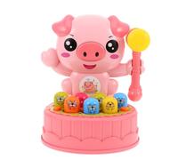 Warmhm Interactive Whack A Pig for Age Educational Early Learning Pounding Game with Colorful Cartoon Design Enhances Hand-eye Coordination and Cognitive Development for Boys and Birthday