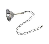 Warmhm Iron Bell Pull Chain for Ceiling Fan with Elegant European Design, User Friendly and Lasting Durability, Decorative Ceiling Fan Pull String Extension for Home Lighting