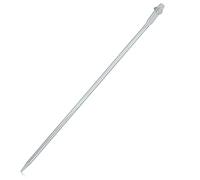 Warmhm Iron Grounding Rod Outdoor Grounding Bar for Electrical Systems and Appliances with Easy Installation and Versatile Use Silver Suitable for Engineering Projects
