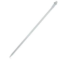 Warmhm Iron Grounding Rod Outdoor Grounding Bar for Electrical Systems and Appliances with Easy Installation and Versatile Use Silver Suitable for Engineering Projects