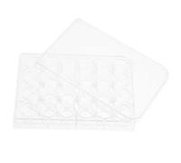 Warmhm Laboratory Cell Culture Plates 2 Pcs 24 Wells with Easy Sample Handling for Tissue and Cell Experiments