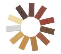 Warmhm Laminate Floor Repair Kit 11-Color Wax Blocks for Wood Floor Scratch Removal and Scratch Repair