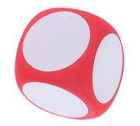 Warmhm Large Blank Foam Dice Dry Erase Dice for Classroom Activities DIY Math Games Reusable Writing Foam Cubes for Teachers and Students for Creative Learning