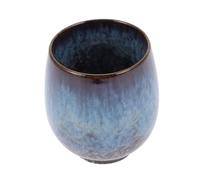 Warmhm Large Ceramic Chinese Teacup with Heat Retaining Glaze Handmade Style Water Cup for Tea Drinking at Home Office and Tea House and Easy to Porcelain Drinkware