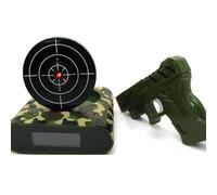 Warmhm LCD Alarm Clock Creative Alarm Clock Silent Desk Clock for Room Table Digital Large Numerals Table Ornament Arabic Number Watch Decoration