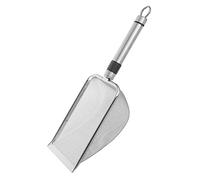 Warmhm Long Handled Pooper Scooper Reptile Litter Stainless Steel Material Cat Litter Box Accessory for Cleaning Reptile Waste Leak Design