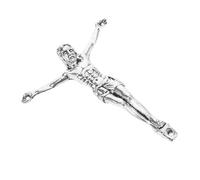 Warmhm Men Retro Alloy Crucifix Pendant Cross Necklace for DIY Jewelry Religious Accessory for Men Fashion and present Giving