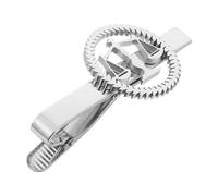 Warmhm Men'S Stainless Steel Tie Clip Balance Scale Design Silver Tie Bar for Lawyers Judges Business Wedding Party Accessories