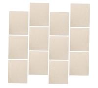 Warmhm Microwave Waveguide Cover Replacement Heat Resistant Microwave Plate Cover 12pcs Mica Sheet 4.72x3.94" for Kitchen