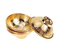 Warmhm Mini Bowl Ornament for Boys and Girls Birthday Golden Bowl for One Year Old Celebration Grab Zhou Present