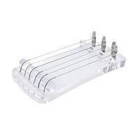 Warmhm Mini Guzheng Finger Strengthener Portable Transparent Practice Tool for Musical Instrument Exercises for Beginners and Adults Compact Design for Go Use