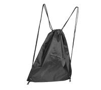 Warmhm Motorcycle Helmet Bag Lightweight Polyester Drawstring Closure Cyclist Storage Pouch for Commuting and Long-Distance Trips Black