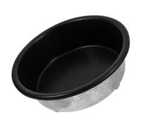 Warmhm Nostalgia Popcorn Maker Machine Popcorn Bucket Stew Pot Inner Hot Oil Pot Popcorn Maker Replacement Parts Microwave Popcorn Bowl Popcorn Machine Replacement Parts Kettle Iron Black