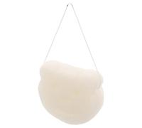 Warmhm Organic Muslin Bath Sponge Soft Newborn Body Scrubber Gentle Scalp-Friendly Muslin Sponge Bathing Accessory for Sensitive Skin and Boy Girl