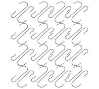 Warmhm Ornament Hooks Metal with Secure Attachment and Easy Installation 200pcs Black for Christmas Tree Decorations for Outdoor Lighting and Halloween Displays