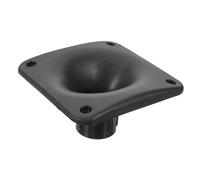 Warmhm Performance Horn Speaker for Audio Stage Use, Plastic Material with Reliable Construction and Easy to Install, Sl lack Outdoor Loudspeaker for Enhanced Stage Performance