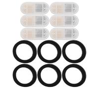 Warmhm Pet Water Fountain Replacement Filters Made with Advanced Multilayer Design and Timely Replacement Reminder for Cats and Small Animals Suitable for Homes with Multiple Pets