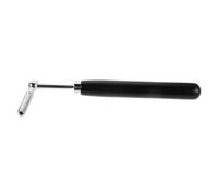 Warmhm Piano Tuning Hammer Kit with Black Handle for Upright Grand Pianos Alloy Steel String Adjustment Tool with Velvet Bag Professional Tuner Essential for Music Students Repair