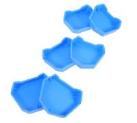 Warmhm Plaster Model Base Former Kit Plastic Mold Tray Lab Holder for Accurate Casting Model Making Versatile Casting Base Easy to Use