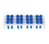 Warmhm Plastic Braille Writing Board with Stylus Pen 24-Cell Braille Learning Set for Blind Students for Classroom Beginners