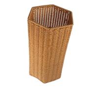 Warmhm Plastic Umbrella Stand Large Capacity Umbrella Storage Holder for Folding Indoor Use in Hallways and Cafe Shops Khaki