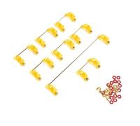 Warmhm Plated Satellite Mechanical Keyboard Stabilizer for Space Bar and Keys Compatible with Mount Plate for Enhanced Key Consistency and Durability