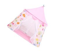 Warmhm Playing Castle Tent for, Cartoon Animal Pink Game House, Indoor Playhouse Game Tent for Boys and