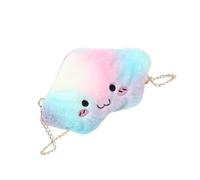 Warmhm Plush Bag Small Chain Bag Design for Boys and Girls Party Bag Use This Plush Chain Is Lovely Crossbody Option for Boy Girl Featuring Cute Shoulder Style for Daily Use As and