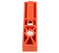 Warmhm Pocket Hole Jig Woodworking Dowel Tool Plastic and Metal Orange Fast Accurate Positioning Easy to Install for Drilling Holes the Side of Wood Planks