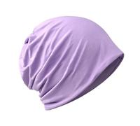 Warmhm Portable Chemo Hat Lightweight Breathable Modal Multi Function Sleep Cap and Hair Cover for Women with Long Short Hair