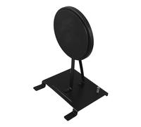 Warmhm Portable Double Kick Drum Pedal Practice Pad Steel Construction for Developing Double Bass Drumming Technique, for Daily Practice on The Go Use Random Color