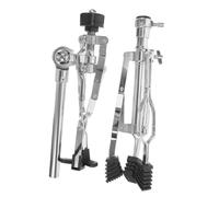 Warmhm Portable Snare Drum Stand Drumstick Holder for Marching Drum Accessories