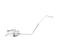 Warmhm Portable Tenor Horn Music Score Clip Holder Clamp-On Design Metal Plated Lightweight for Marching Music Stand