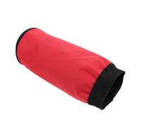 Warmhm Professional Red Drumstick Barrel Single-screw Storage Bucket Drumstick Carrying Bag for Drum Kit and Percussion Instrument Accessories