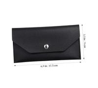 Warmhm PU Leather Long Wallet for Women Stylish Cash Holder Clutch Purse Compact Design for Cards Cash for Everyday Use and Budgeting