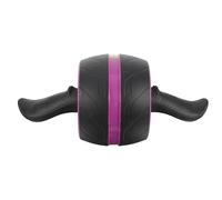 Warmhm Purple Abs Ab Roller Wheel for Core Workout and Fat Burning with Arcing Streamlined Design and Two Arcing Points, Fitness Equipment Supporting Endurance Training at Home