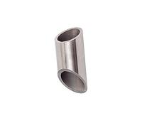 Warmhm Rb Stainless Steel Finger Slide Bar for Guitar Silver Electric Acoustic Instrument Accessory Sturdy Smooth Playing for Country Jazz Blues Music
