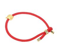 Warmhm Red Rope Bracelet Fortunate Amulet Wrist String Braided Cord for Men Women, Zodiac Tiger Luck Charm, Handwoven Red Wrist Rope for New Year Blessing