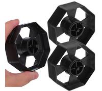 Warmhm Replacement Tape Dispenser Wheel Set Desktop Tape Holder Replacement Part with Smooth Rolling Core for Standard Office Dispensers 3 Large and 3 Small Wheels for Easy Tool-Free
