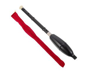 Warmhm Resin Bawu Musical Instrument Portable Traditional Wind for Beginners Storage