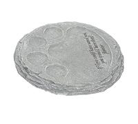Warmhm Resin Dog Tombstone Creative Pet Memorial Decor Paw Design for Outdoor Garden Dog Memorial Pet Loss Compact and Versatile Tribute for Home