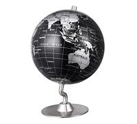 Warmhm Retro Globe Desktop World Globe Stand World Map Teaching Aid Learning Toy for Boy Girl