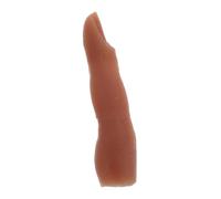 Warmhm Reusable Silicone Fake Finger Model for Nail Art Practice Lifelike Manicure Training Tool for Beginners and DIY Enthusiasts Lightweight Portable Practice Finger for Gel and Acrylic