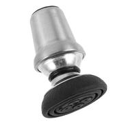 Warmhm Rotating Cane Tip Replacement with Terrain Support, Height Adjustable Stainless Steel and Rubber Crutch Ferrule for Daily Mobility Aid and Outdoor Activities