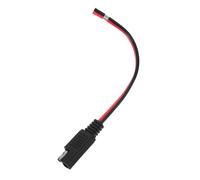 Warmhm Sae Connector Extension Cable with Female Battery Plug Tinned Solar Panel Power Cord for Automotive and Photovoltaic Systems Quick Connect Cable for DIY and Professional Use