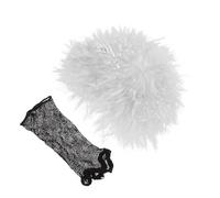 Warmhm Scientist Wig Funny Costume Wig for Party Laboratory Themed Hair Accessory for Science Fiction Events White Hair Accessories for Dramatic Play